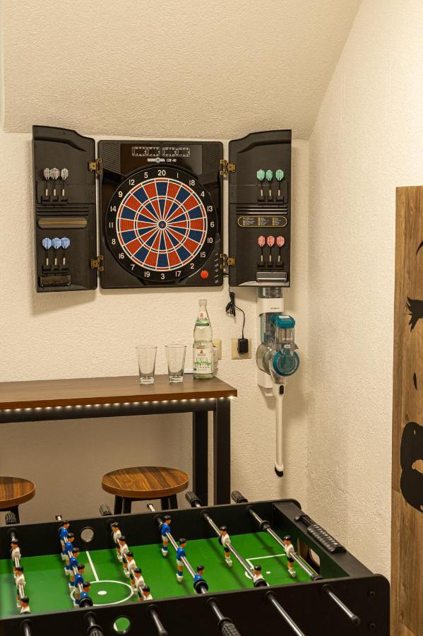 Ferienwohnung Fuchsbau Im Eg Des Ferienhauses Falkenhoehe Oberweißbach Esterno foto